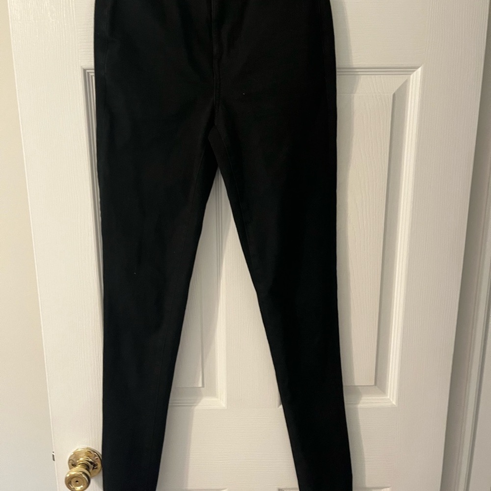 Black jeggings